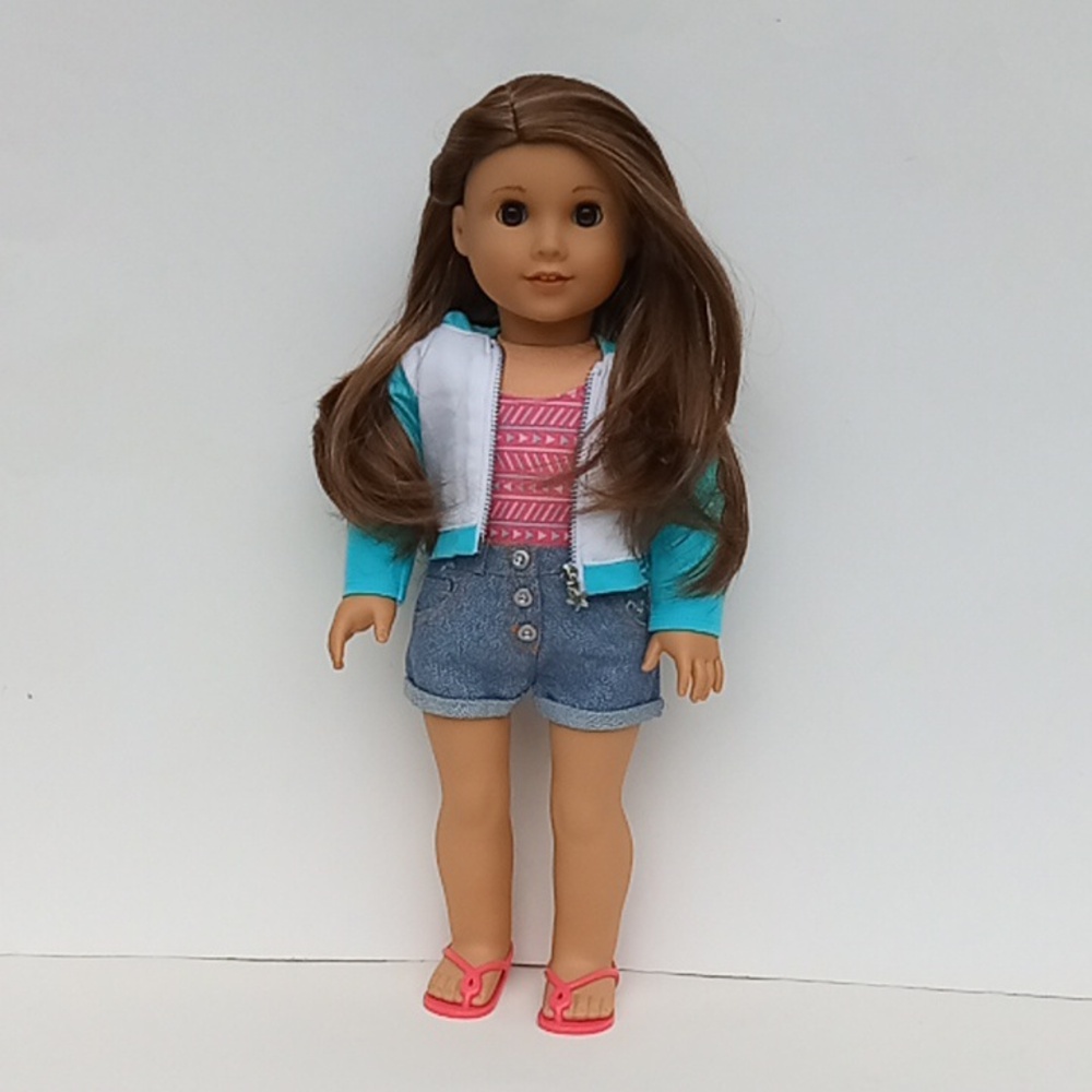 American Girl Girl Of The Year 2020 Joss Doll And Book With Box And Accessories - Picture 5 of 16